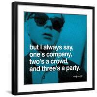 Three's a Party-null-Framed Giclee Print