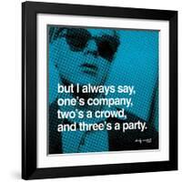 Three's a Party-null-Framed Giclee Print