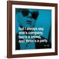 Three's a Party-null-Framed Giclee Print