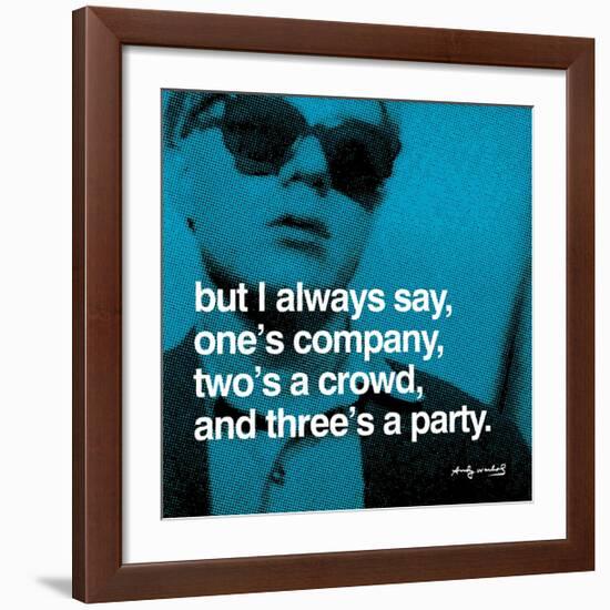 Three's a Party-null-Framed Giclee Print