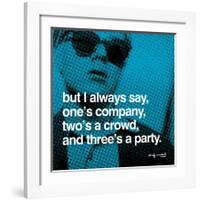 Three's a Party-null-Framed Giclee Print