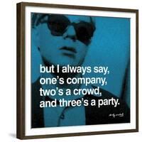 Three's a Party-null-Framed Giclee Print