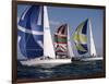 Three Sailboats-null-Framed Photographic Print