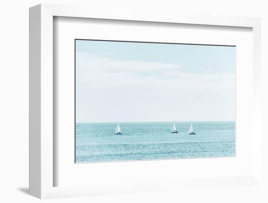 Three Sailboats-Elena Chukhlebova-Framed Photographic Print