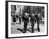 Three Sailors Walking on Fifth Avenue in Midtown-Alfred Eisenstaedt-Framed Photographic Print