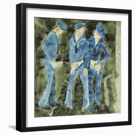 Three Sailors-Charles Demuth-Framed Giclee Print