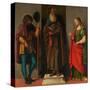 Three Saints: Roch, Anthony Abbot, and Lucy, c.1513-Giovanni Battista Cima Da Conegliano-Stretched Canvas