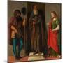 Three Saints: Roch, Anthony Abbot, and Lucy, c.1513-Giovanni Battista Cima Da Conegliano-Mounted Giclee Print