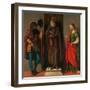 Three Saints: Roch, Anthony Abbot, and Lucy, c.1513-Giovanni Battista Cima Da Conegliano-Framed Giclee Print