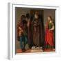 Three Saints: Roch, Anthony Abbot, and Lucy, c.1513-Giovanni Battista Cima Da Conegliano-Framed Giclee Print