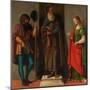 Three Saints: Roch, Anthony Abbot, and Lucy, c.1513-Giovanni Battista Cima Da Conegliano-Mounted Giclee Print