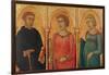 Three Saints-Pietro Lorenzetti-Framed Giclee Print