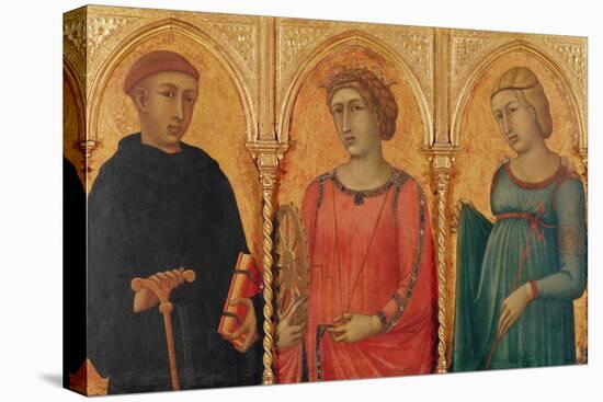 Three Saints-Pietro Lorenzetti-Stretched Canvas