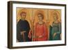 Three Saints-Pietro Lorenzetti-Framed Giclee Print
