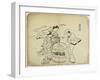 Three Sake Tasters. 1710-Okumura Masanobu-Framed Giclee Print