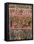 Three Scenes from "Parsifal" by Wolfram Von Eschenbach Facsimile from a 13th Century Manuscript-null-Framed Stretched Canvas