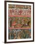 Three Scenes from "Parsifal" by Wolfram Von Eschenbach Facsimile from a 13th Century Manuscript-null-Framed Giclee Print