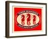 Three Seahorses-Mark Rogan-Framed Art Print