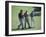 Three Senior Men Walking on a Golf Course-null-Framed Photographic Print