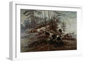 Three Setters Afield-Edmund Henry Osthaus-Framed Giclee Print