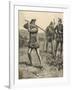 Three Seventeenth Century Golfers-Stanley Berkeley-Framed Art Print