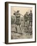 Three Seventeenth Century Golfers-Stanley Berkeley-Framed Art Print