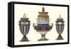 Three Sevres Urns-null-Framed Stretched Canvas