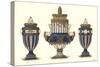 Three Sevres Urns-null-Stretched Canvas