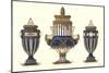 Three Sevres Urns-null-Mounted Art Print