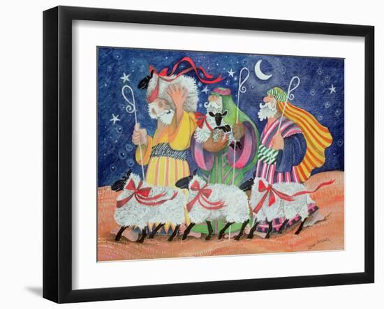 Three Shepherds-Lisa Graa Jensen-Framed Giclee Print