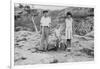 Three Siblings Pose at Donner Pass on Vacation, Ca. 1938-null-Framed Photographic Print