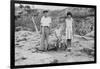 Three Siblings Pose at Donner Pass on Vacation, Ca. 1938-null-Framed Photographic Print