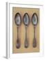 Three Silver Teaspoons-Den Reader-Framed Photographic Print