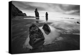 Three Sisters Beach-Yan Zhang-Stretched Canvas