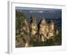 Three Sisters from Echo Point at Katoomba in the Blue Mountains of New South Wales, Australia-Gavin Hellier-Framed Photographic Print