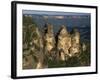 Three Sisters from Echo Point at Katoomba in the Blue Mountains of New South Wales, Australia-Gavin Hellier-Framed Photographic Print