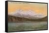 Three Sisters Mountains, Oregon-null-Framed Stretched Canvas