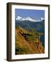 Three Sisters Mountains-Steve Terrill-Framed Photographic Print