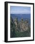 Three Sisters Rock Formations in the Blue Mountains at Katoomba, New South Wales, Australia-Wilson Ken-Framed Photographic Print