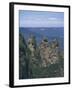 Three Sisters Rock Formations in the Blue Mountains at Katoomba, New South Wales, Australia-Wilson Ken-Framed Photographic Print