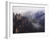 Three Sisters Rock Outcrops at Katoomba, Blue Mountains National Park, New South Wales, Australia-Kober Christian-Framed Photographic Print