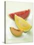 Three Slices of Melon-Oliver Brachat-Stretched Canvas