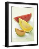 Three Slices of Melon-Oliver Brachat-Framed Photographic Print