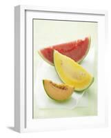 Three Slices of Melon-Oliver Brachat-Framed Photographic Print