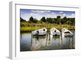 Three Small Boats I-Alan Hausenflock-Framed Photographic Print