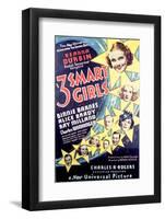 Three Smart Girls - Movie Poster Reproduction-null-Framed Photo