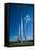 Three soaring spires of Air Force Memorial at One Air Force Memorial Drive, Arlington, Virginia...-null-Framed Stretched Canvas