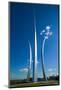 Three soaring spires of Air Force Memorial at One Air Force Memorial Drive, Arlington, Virginia...-null-Mounted Photographic Print