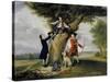 Three Sons of John, 3rd Earl of Bute-Johan Zoffany-Stretched Canvas