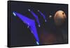 Three Spaceships from Earth Travel to a Planet Near the Crab Nebula-null-Framed Stretched Canvas